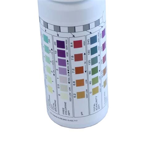 spa ph tester hard to read|aquacheck ph test color.